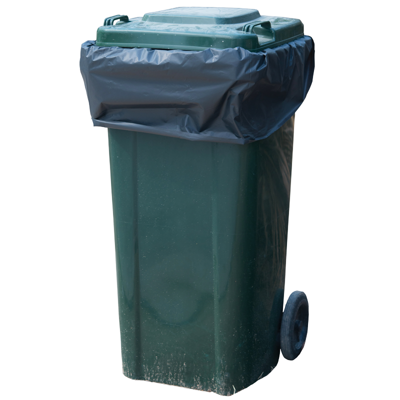 Black Wheelie Bin Liners 10Kg