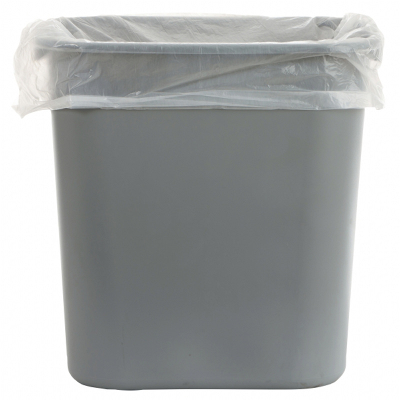 Heavy Duty Square Bin Liners White