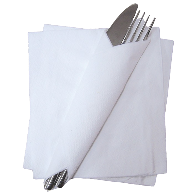 Cocktail Napkin White 25x25cm 2ply Catering Disposables Catering