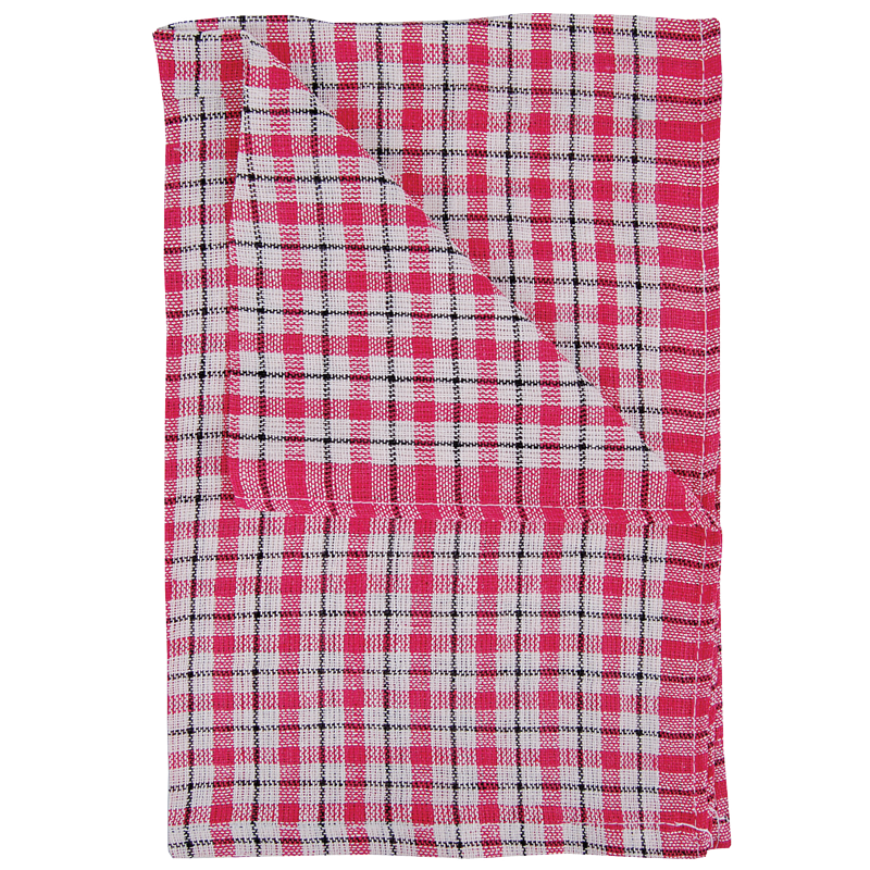 Cotton Check Tea Towels