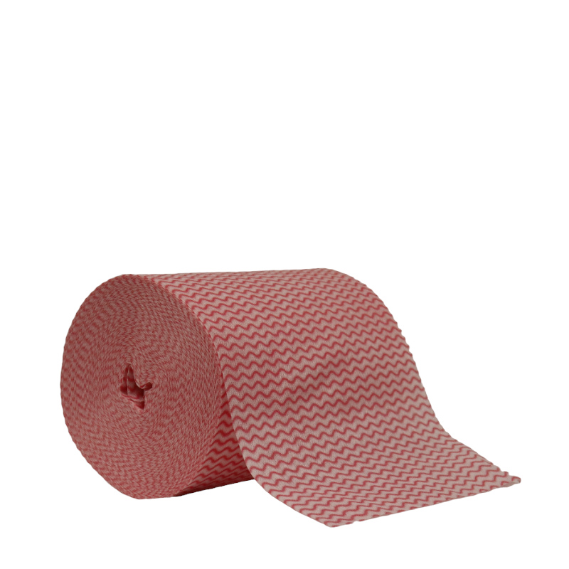 J Type Cloth Roll Red