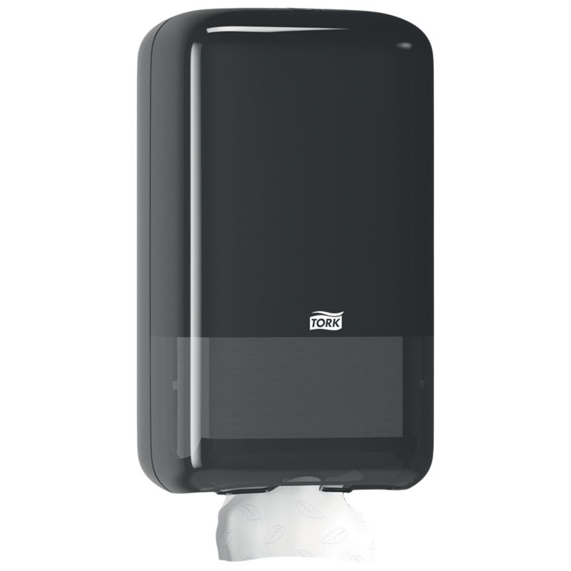 Tork Folded Toilet Paper Dispenser Black