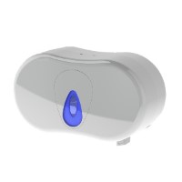 Coreless Toilet Roll Twin Dispenser