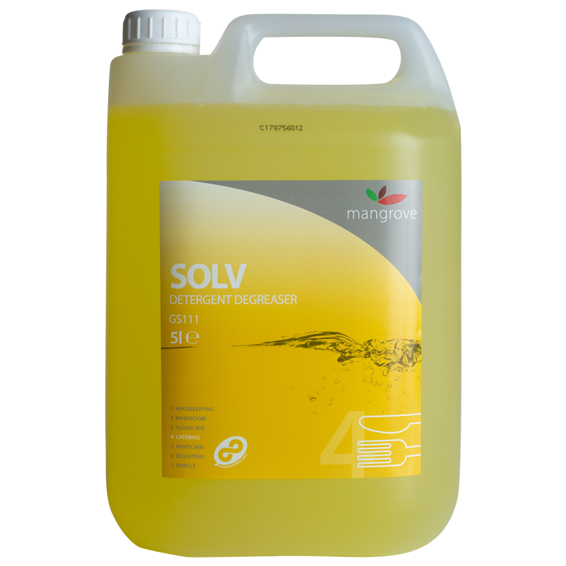 Solv Detergent Degreaser Kitchen & Dishwashing Cleaning Chemicals
