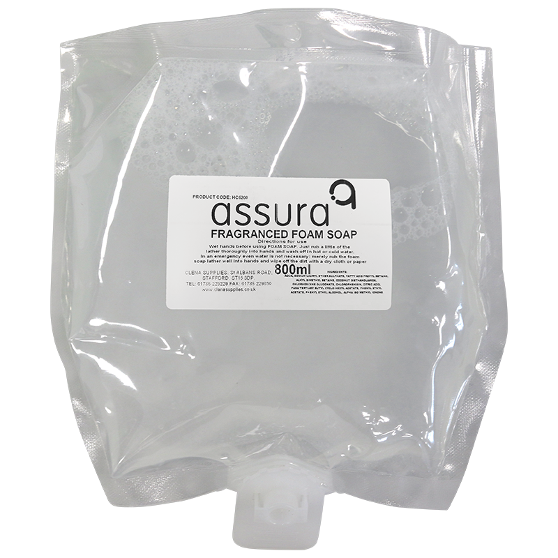 Assura Fragranced Foam Soap 800ml