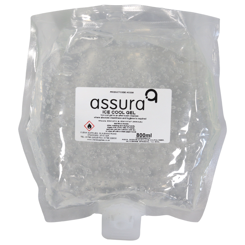 Assura Alcohol Gel Hand Sanitiser 800ml