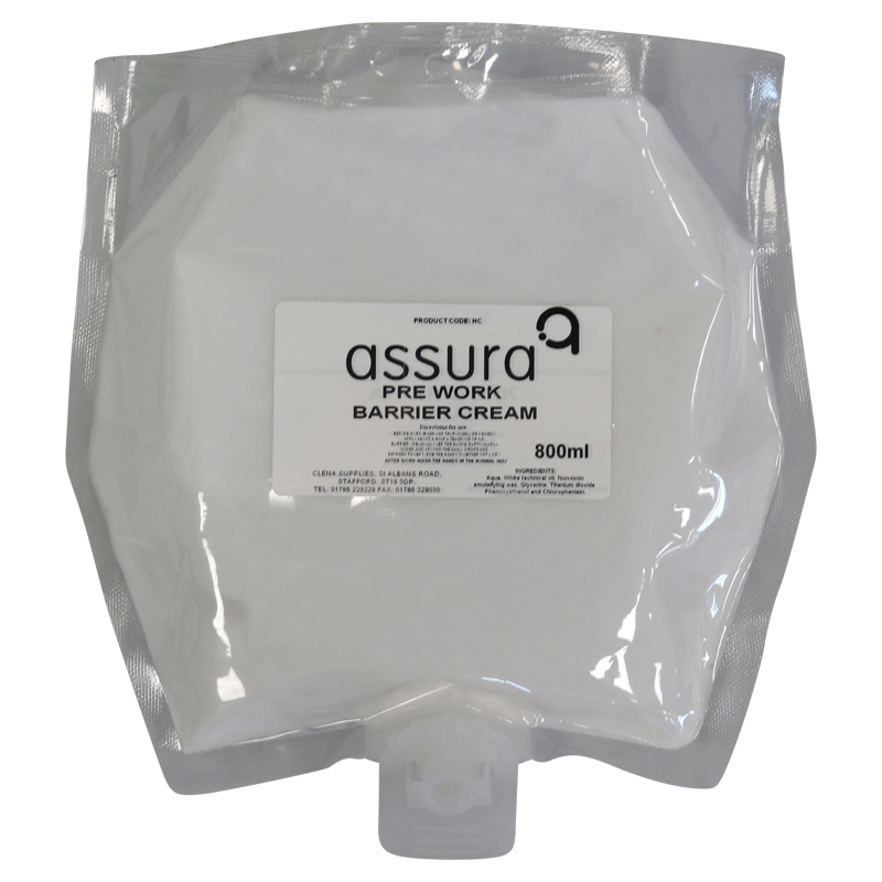 Assura Pre Work Universal Barrier Cream 800ml