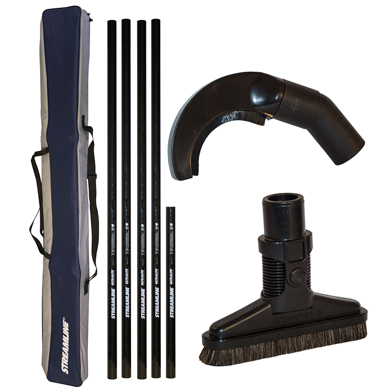 Internal High Level Dusting Kit for 32mm vacuum hose, 8.5metre / 28ft