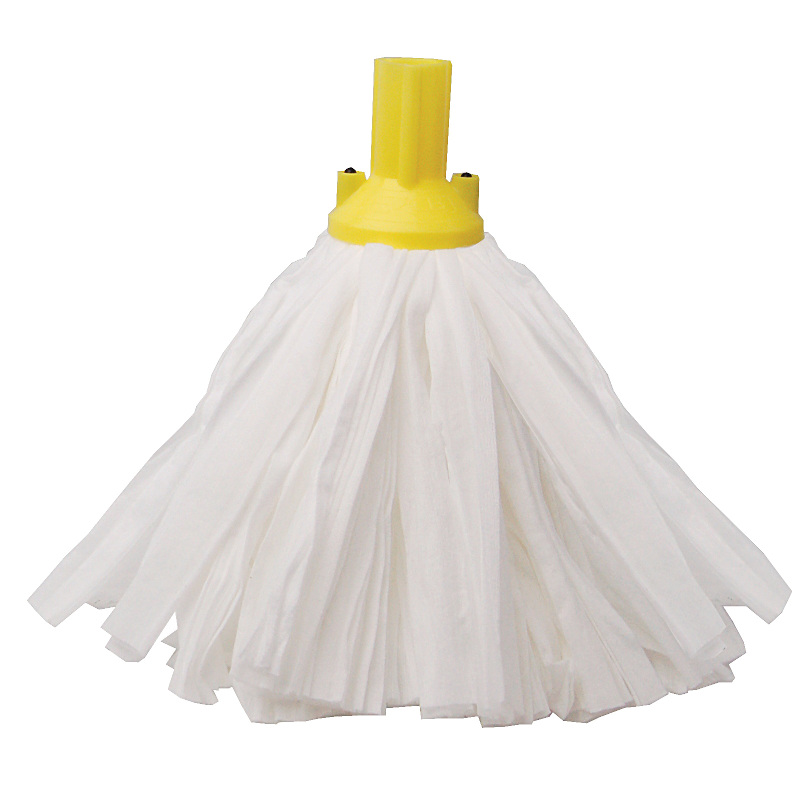 Exel White Strip Mop Yellow