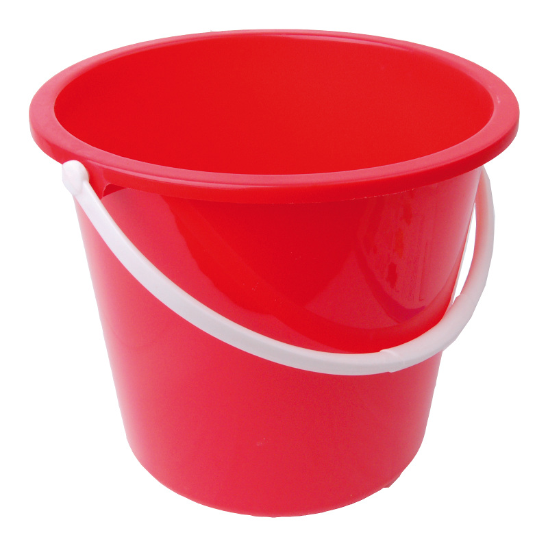 Plastic Bucket 10L Red
