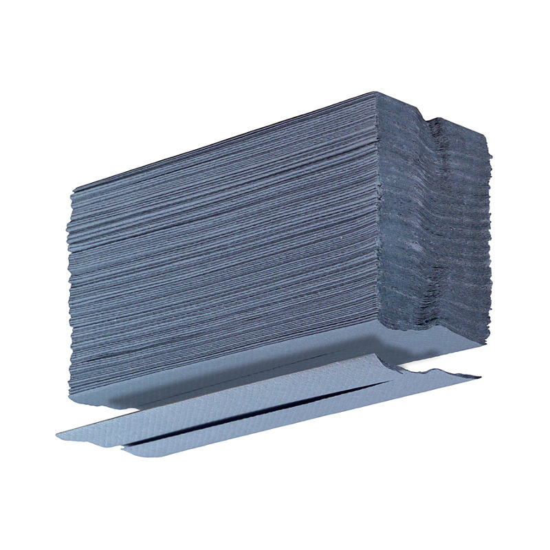 C-Fold Hand Towels 1 Ply Blue
