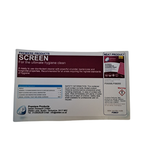 DT971 Screen Decanting Label