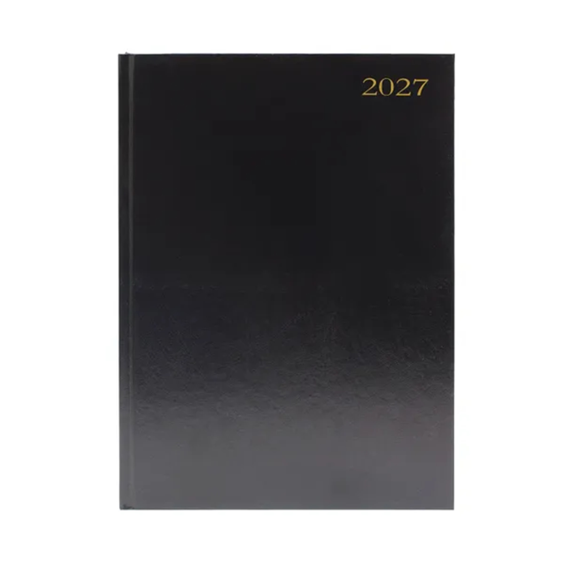 Day Per Page A4 Black Diary 2027