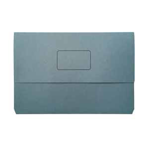 Document Wallet Foolscap Blue pack 50