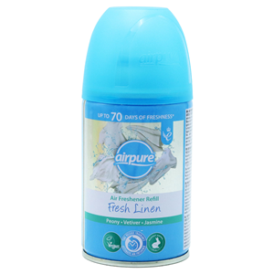 Airpure Auto Air Freshener Refill Linen 250ml