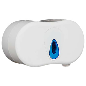 Coreless Toilet Roll Twin Dispenser