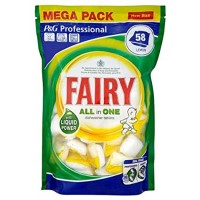 Fairy All In One Lemon Dishwasher Tablets