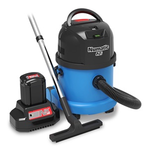 Numatic Professional Wet or Dry Battery Vacuum 15/9L 1 Battery & Charger