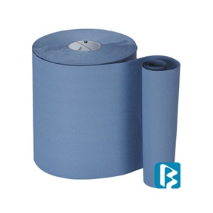 Bay West Blue Roll Towel