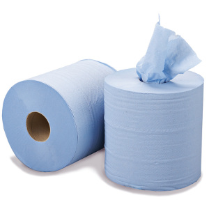 Centre Feed Roll 2 Ply Blue