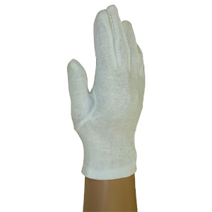 White Cotton Glove Liners