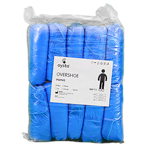 Disposable Blue Overshoes Standard