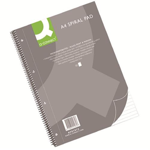Spiral Bound Soft Cover Notebook A4