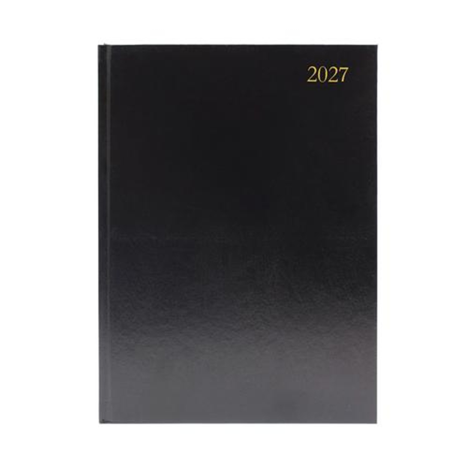 2 Day Per Page A4 Black Diary 2027