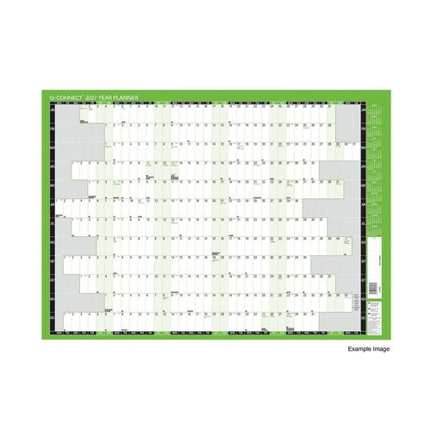Year Planner Mounted 2027 A1