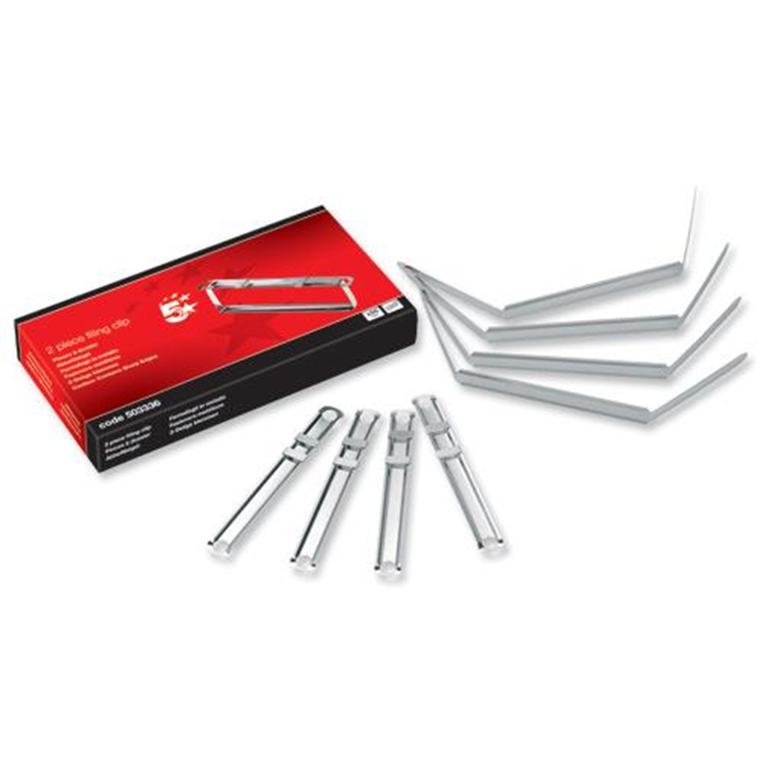 2 Piece Filing Clip Metal