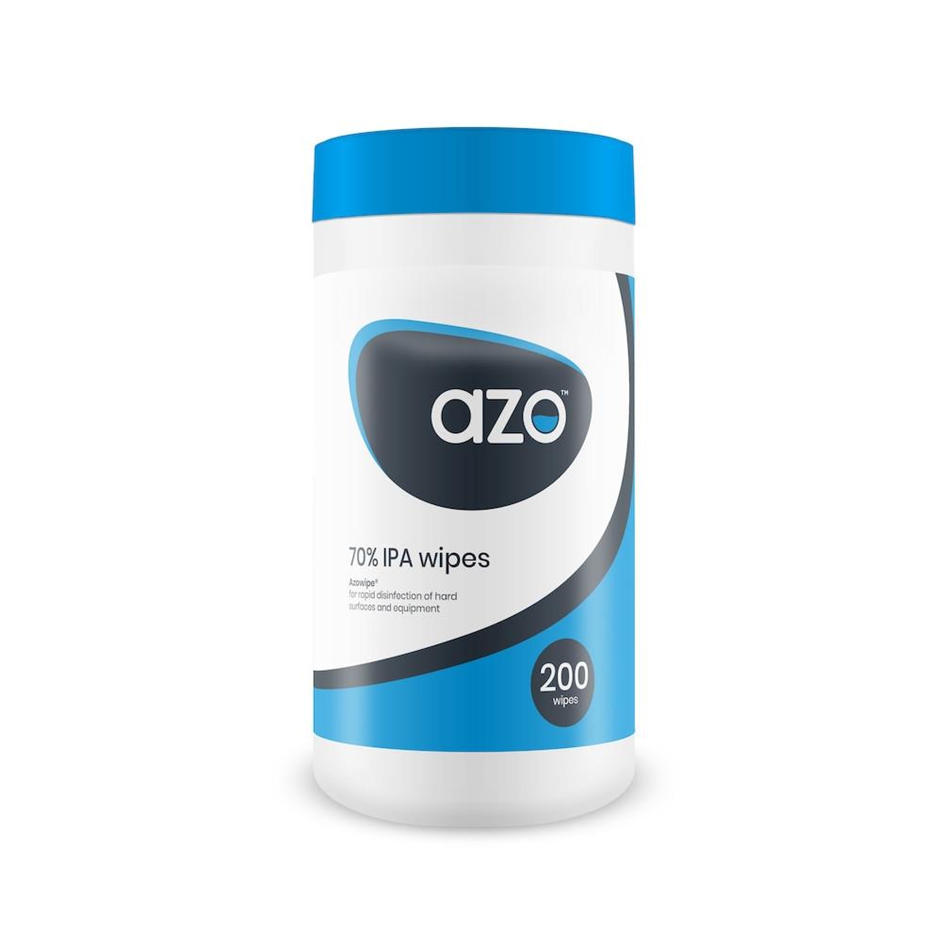 Azo 70% IPA Wipes